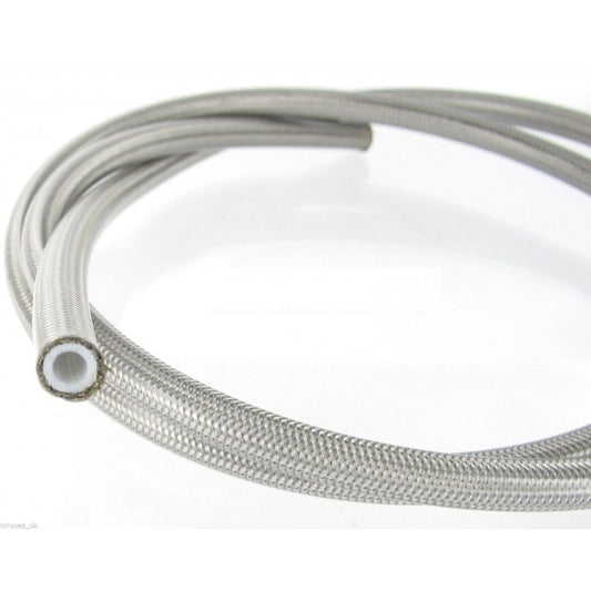 HEL Stainless Steel Braided PTFE Hose -8 AN8 (11mm Internal Diameter) HHP-08-SS