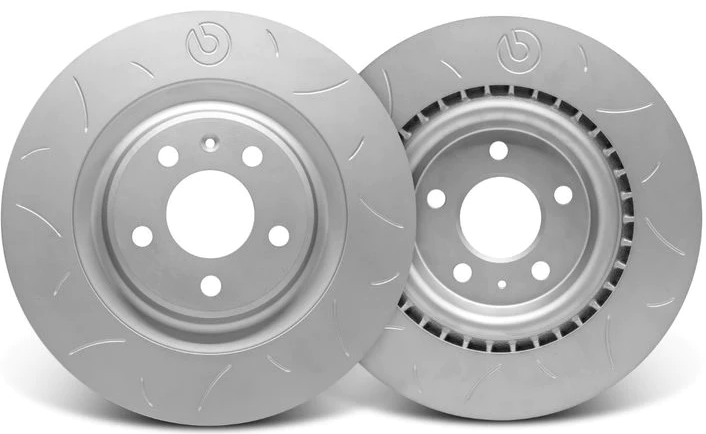 Brembo VW Golf R / Clubsport MK7 5G (08/14-12/19) 340MM Grooved Sports Grooved Sports Front Brake Discs