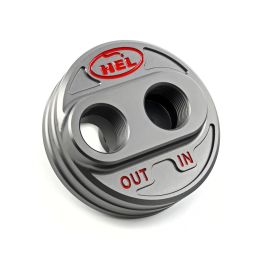 HEL Billet Oil Filter Relocation Take Off M20 x 1.5